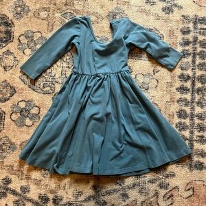 Alice + Ames The Ballet Dress in Aegan Blue - girls size 7